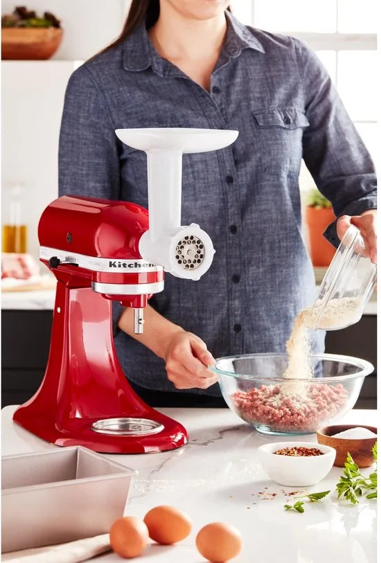 Kitchenaid 5KSMFGA - Hakmolen - Vleesmolen - Wit