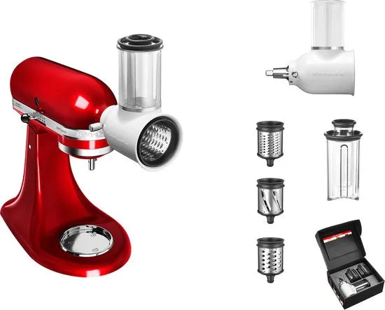 KitchenAid 5KSMVSA - Voedselvermaler - Groentesnijder en Rasp
