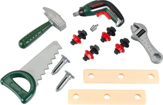 Klein Toys Bosch Speelgoed Gereedschapskoffer - met lxoline Accuschroevendraaier