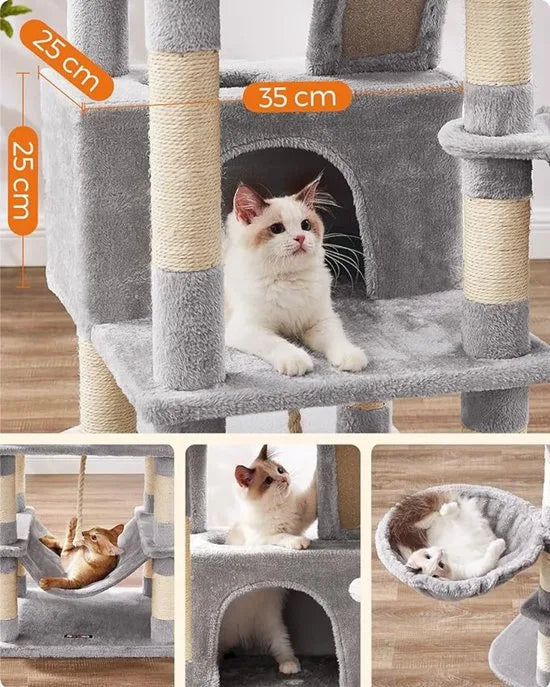Krabpaal voor zware katten - Kat toren - Krabpaal boomstam - Hoge krabpaal - Krabpaal voor grote katten - Stevige krabpaal - Krabpaal voor katten - XL - Kattenverblijf