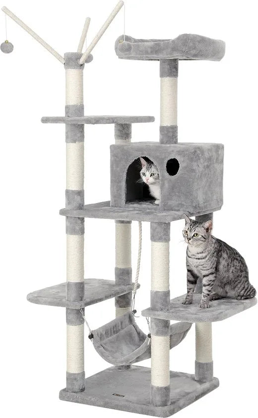 Krabpaal voor zware katten - Kat toren - Krabpaal boomstam - Hoge krabpaal - Krabpaal voor grote katten - Stevige krabpaal - Krabpaal voor katten - XL - Kattenverblijf