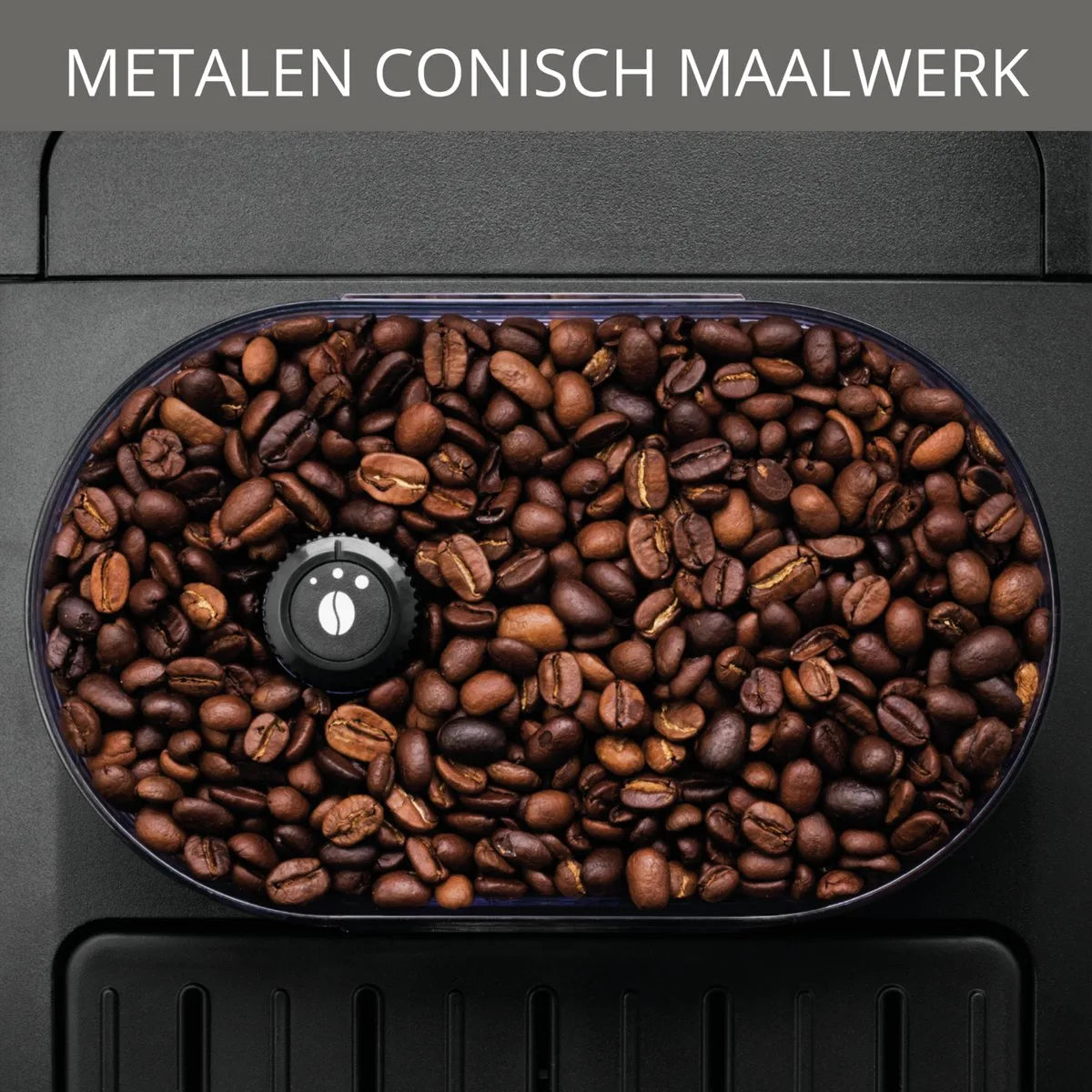 Krups Essential EA8150 - Volautomatische Espressomachine - Thermoblock-systeem - Personaliseren en Favorieten Opslaan - Zwart - Koffiemachine met bonen