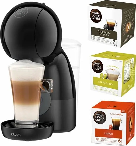 Krups Nescafe Dolce Gusto Piccolo XS  - inclusief 40 gratis koppen koffie - Koffiecupmachine