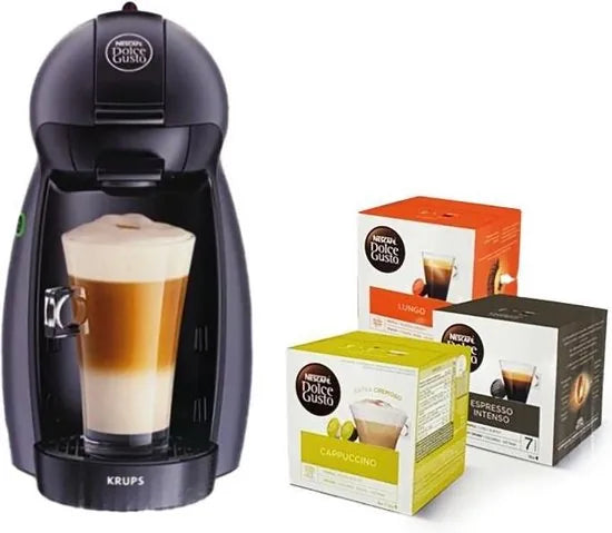 Krups Nescafe Dolce Gusto Piccolo XS  - inclusief 40 gratis koppen koffie - Koffiecupmachine