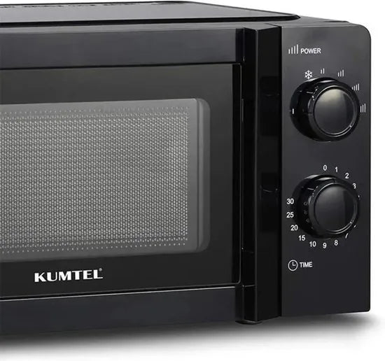 Kumtel HM-01 - Magnetron - 700W - 20 liter - 6 Functies -Zwart