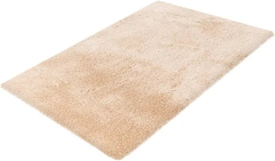 Lalee Heaven – Superzachte Badmat – Antislip – Hoogpolig – Douchemat – Toiletmat – Wasbaar – Voor Badkamer – Zilver - 40x60 – Beige 40 x 60