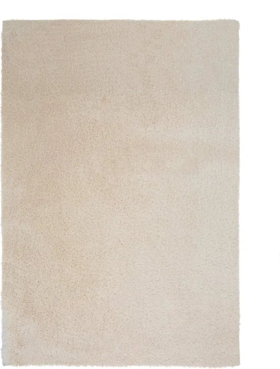 Lalee Heaven – Superzachte Badmat – Antislip – Hoogpolig – Douchemat – Toiletmat – Wasbaar – Voor Badkamer – Beige – 50x90 cm