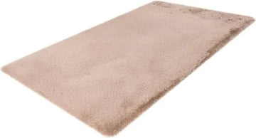 Lalee Heaven – Superzachte Badmat – Antislip – Hoogpolig – Douchemat – Toiletmat – Wasbaar – Voor Badkamer –Taupe - 40x60