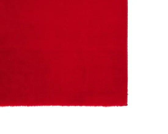 Lalee Heaven – Superzachte Badmat – Antislip – Hoogpolig – Douchemat – Toiletmat – Wasbaar – Voor Badkamer – Rood – 67x110 cm