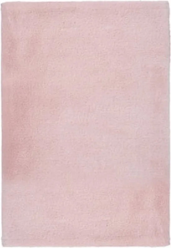 Lalee Heaven – Superzachte Badmat – Antislip – Hoogpolig – Douchemat – Toiletmat – Wasbaar – Voor Badkamer – Powder Pink – 50x90 cm