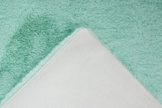 Lalee Heaven – Superzachte Badmat – Antislip – Hoogpolig – Douchemat – Toiletmat – Wasbaar – Voor Badkamer – Mint - 40 x 60 cm