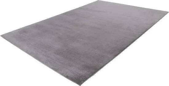 Lalee Heaven – Superzachte Badmat – Antislip – Hoogpolig – Douchemat – Toiletmat – Wasbaar – Voor Badkamer -Duifgrijs – 40x60 cm