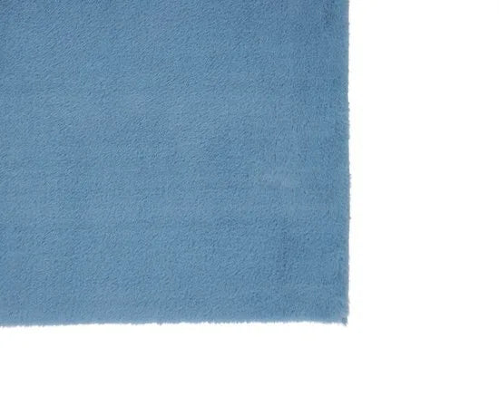 Lalee Heaven – Superzachte Badmat – Antislip – Hoogpolig – Douchemat – Toiletmat – Wasbaar – Voor Badkamer – Blauw – 50x90 cm