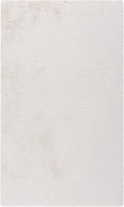 Lalee Heaven – Superzachte Badmat – Antislip – Hoogpolig – Douchemat – Toiletmat – Wasbaar – Voor Badkamer – Wit– 67x110 cm