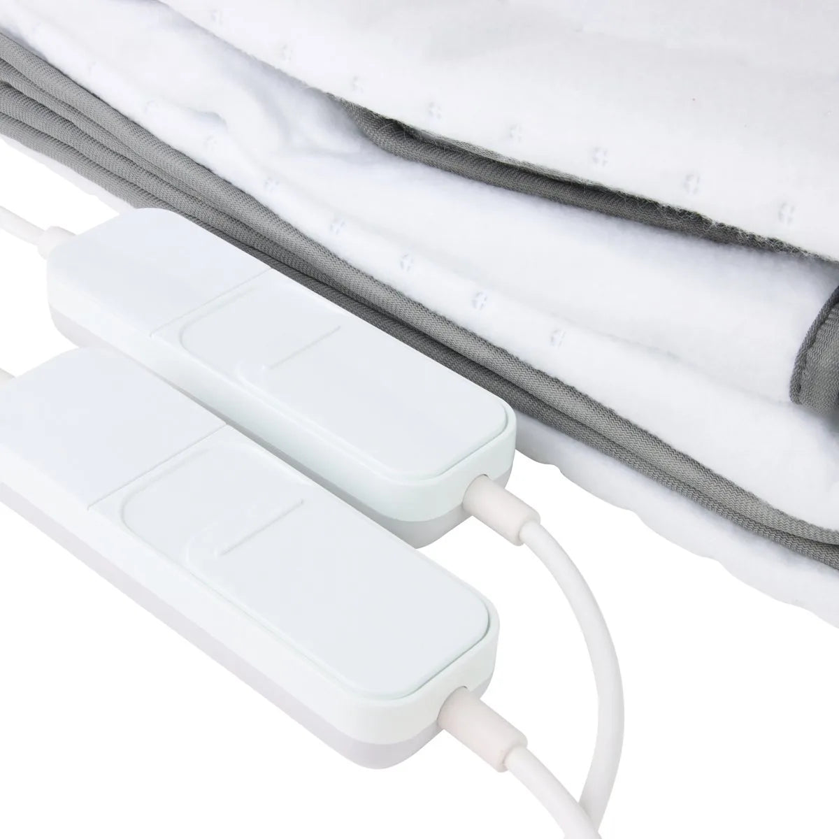 Lydsto elektrische deken 2 persoons warmte onderdeken dubble schakkelaren 3 standen 120Watt automatische uitschakeling overhittingsbescherming 2 personen 170x150cm wit