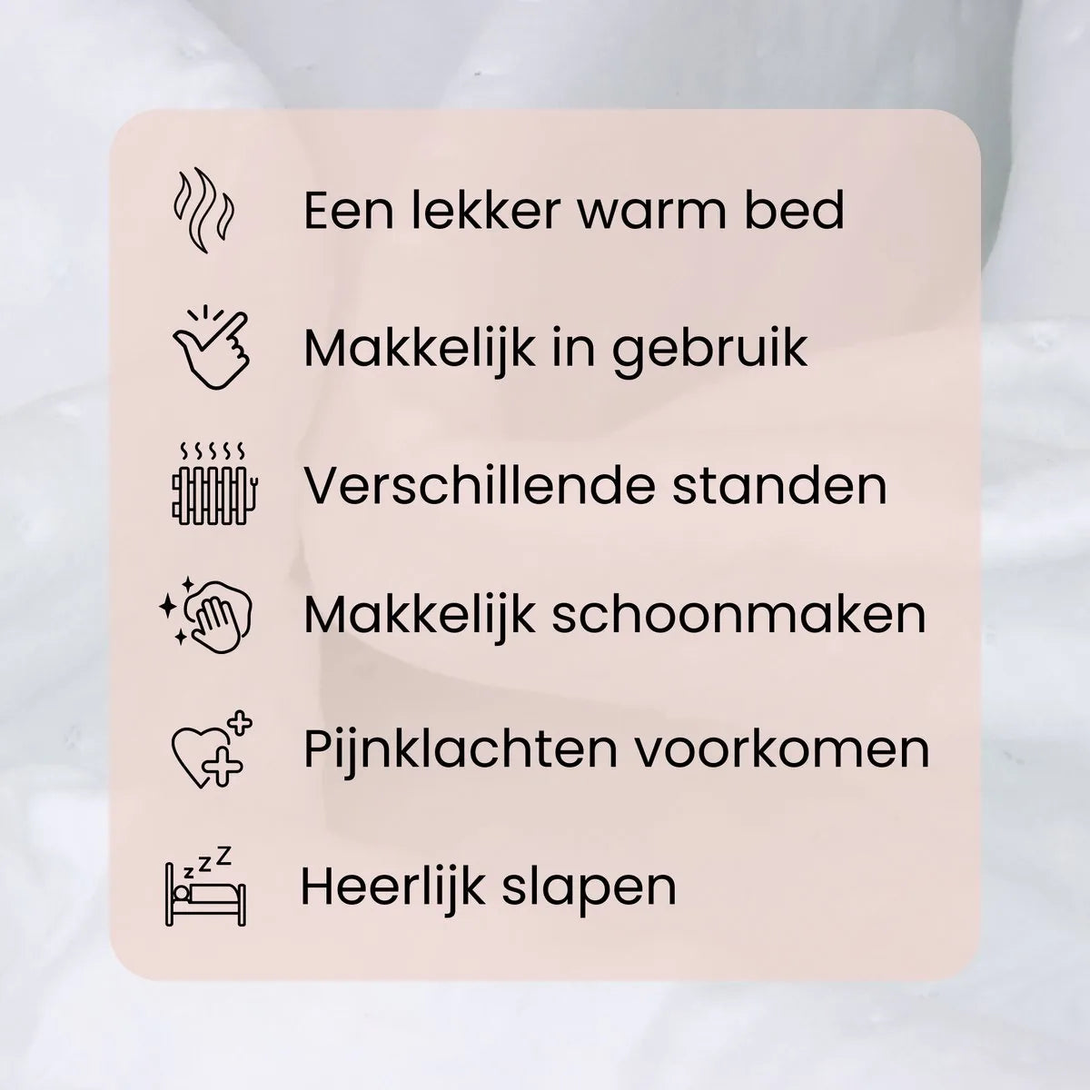 Lydsto elektrische deken 2 persoons warmte onderdeken dubble schakkelaren 3 standen 120Watt automatische uitschakeling overhittingsbescherming 2 personen 170x150cm wit
