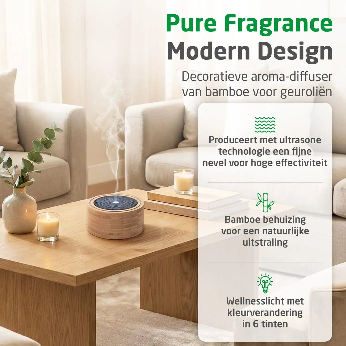 medisana AD 625 - Aroma Vernevelaar