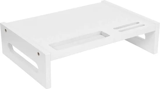 Nancy's Bamboe Laptop standaard - Computer  Bureau Organizer - 41 x 28 x 10 Cm