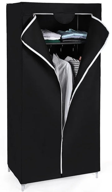 Nancy's Garderobekast - Oprolbare Garderobe - Kledingkast 160 x 75 x 45 cm