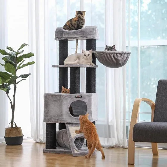 Nancy's Kattenboom XL - Luxe Kattenhuis - Krabpaal - Katten