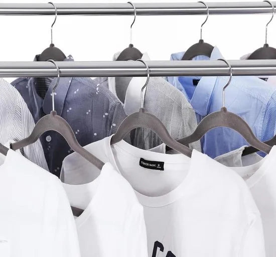 Nancy's Kledingrek Op Wieltjes - Kleding Rek - Kledingrekken