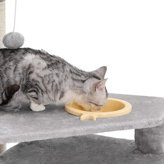 Nancy's Krabpaal XXL - Kattenhuis - 164 cm - Katten Speelhuisje - Kattenboom - Krabpalen