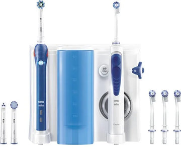 Oral-B Oxyjet + PRO 2000 - Floss & elektrische tandenborstel