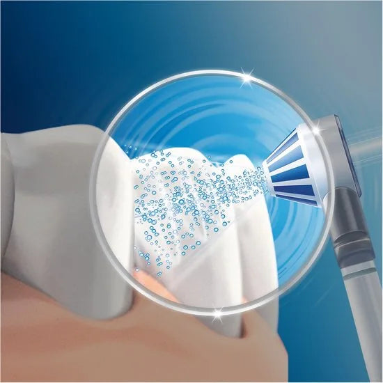 Oral-B Oxyjet + PRO 2000 - Floss & elektrische tandenborstel