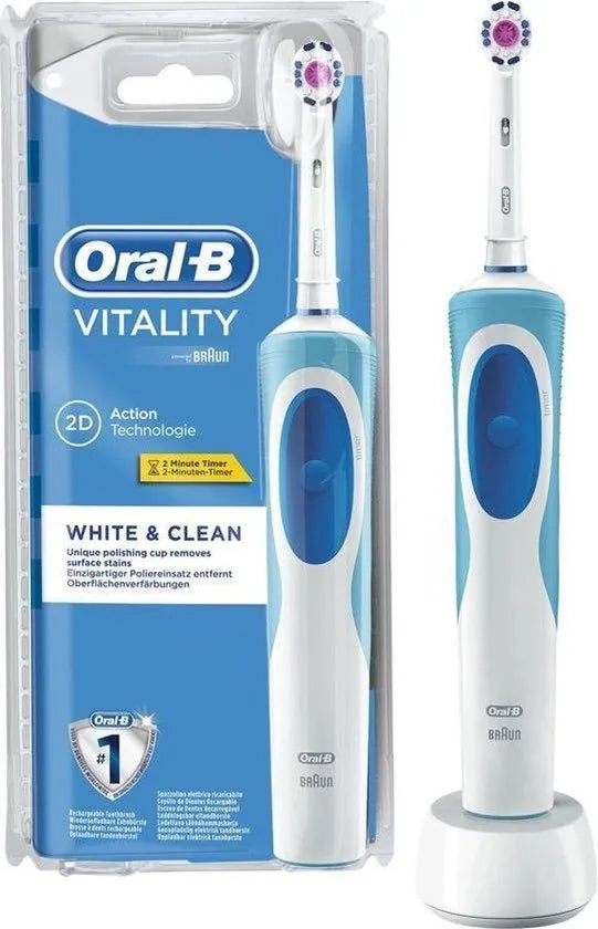 Oral-B Vitality - White & Clean - Elektrische Tandenborstel