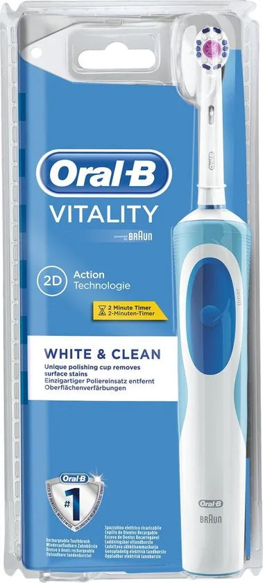 Oral-B Vitality - White & Clean - Elektrische Tandenborstel