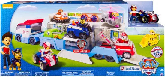 PAW Patrol - Patroller - Teamvoertuig met Ryder-voertuig en figuur
