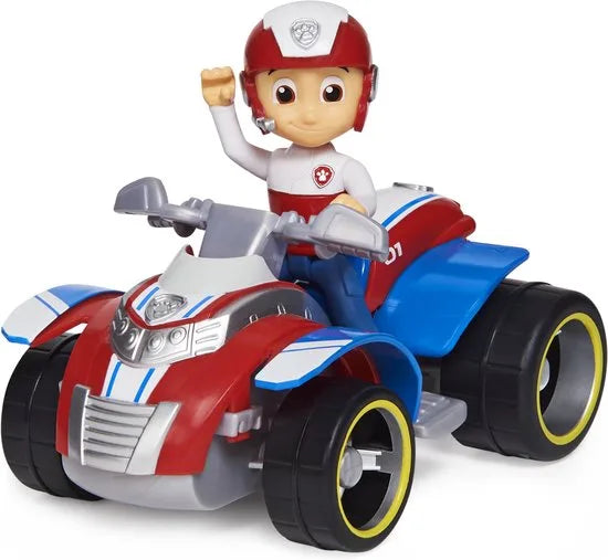 PAW Patrol - Ryder's Rescue ATV - speelgoedauto met speelfiguur
