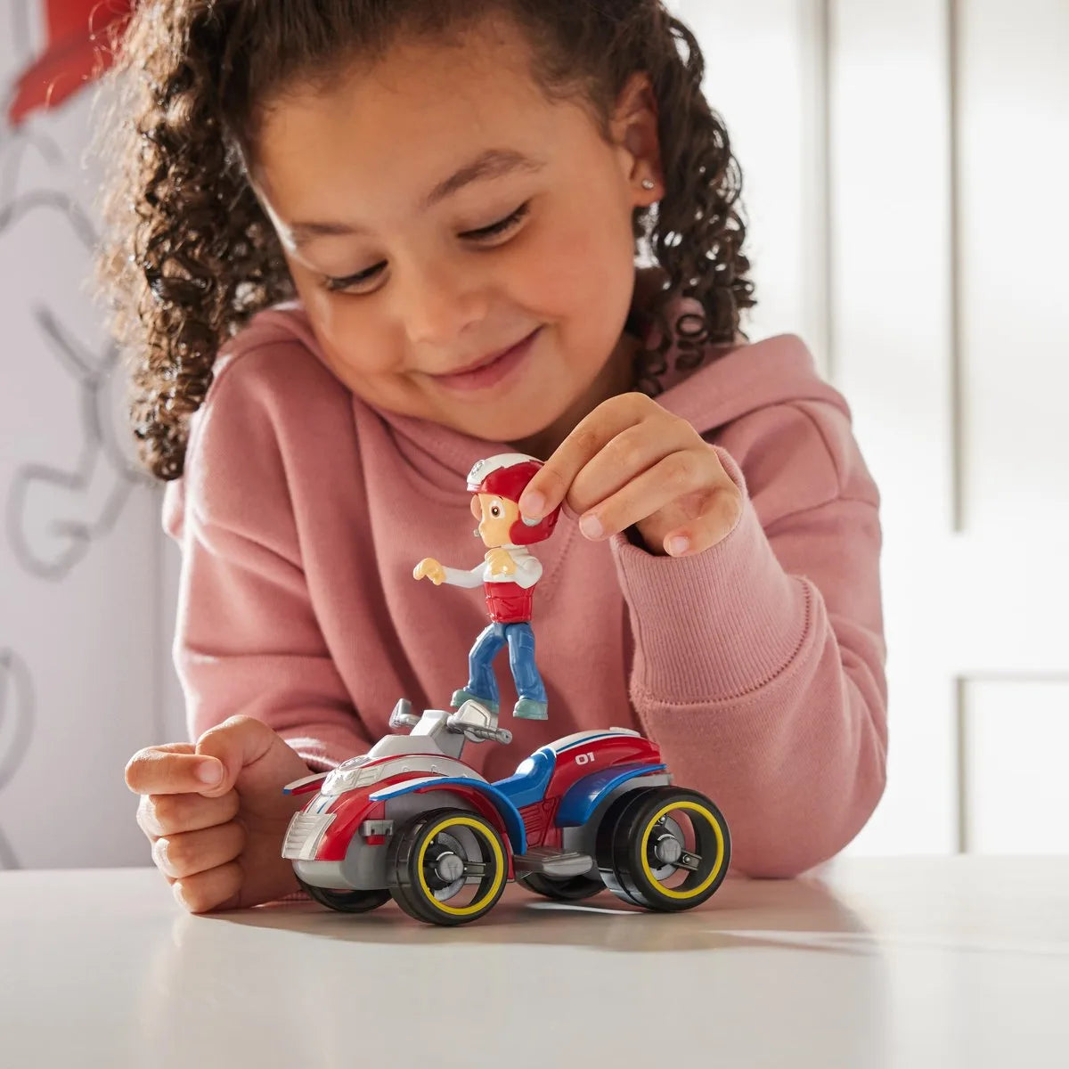 PAW Patrol - Ryder's Rescue ATV - speelgoedauto met speelfiguur