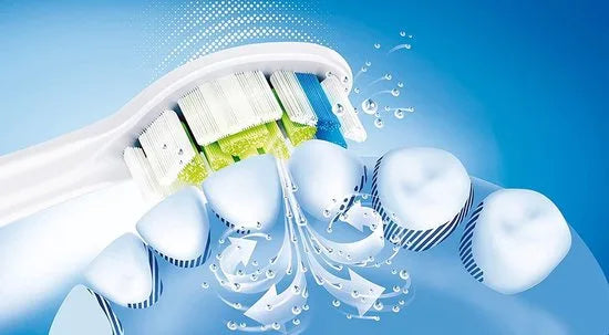 Philips 5100 series HX6851/34 - Sonische tandenborstel - Wit en blauw