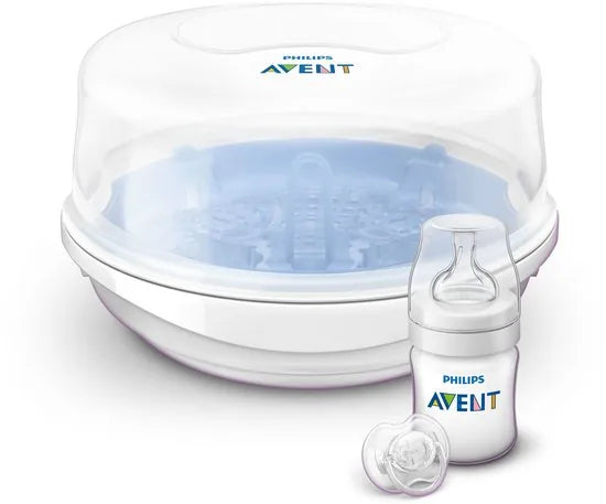 Philips AVENT SCF282/22  Magnetronstoomsterilisator incl. Fles en Speen