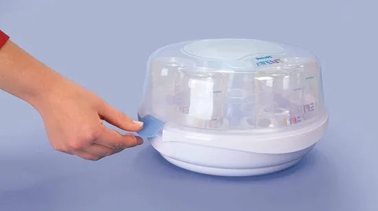 Philips AVENT SCF282/22  Magnetronstoomsterilisator incl. Fles en Speen