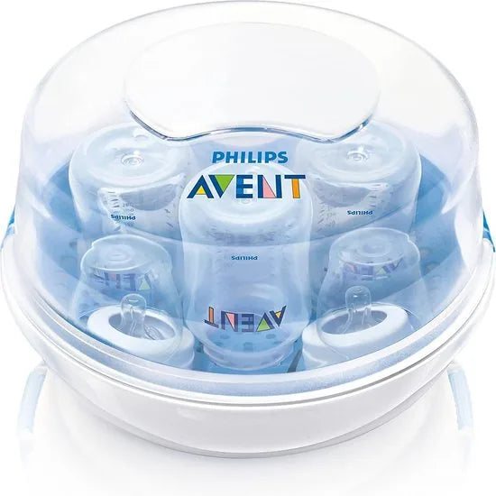 Philips AVENT SCF282/22  Magnetronstoomsterilisator incl. Fles en Speen