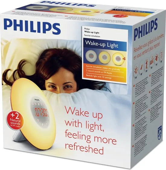Philips Éveil Lumière, réveillez-vous grâce à la lumière, 2 sons naturels