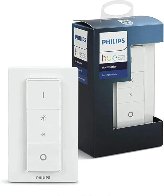 Philips Hue - draadloze dimschakelaar - handig dimmen zonder installatie