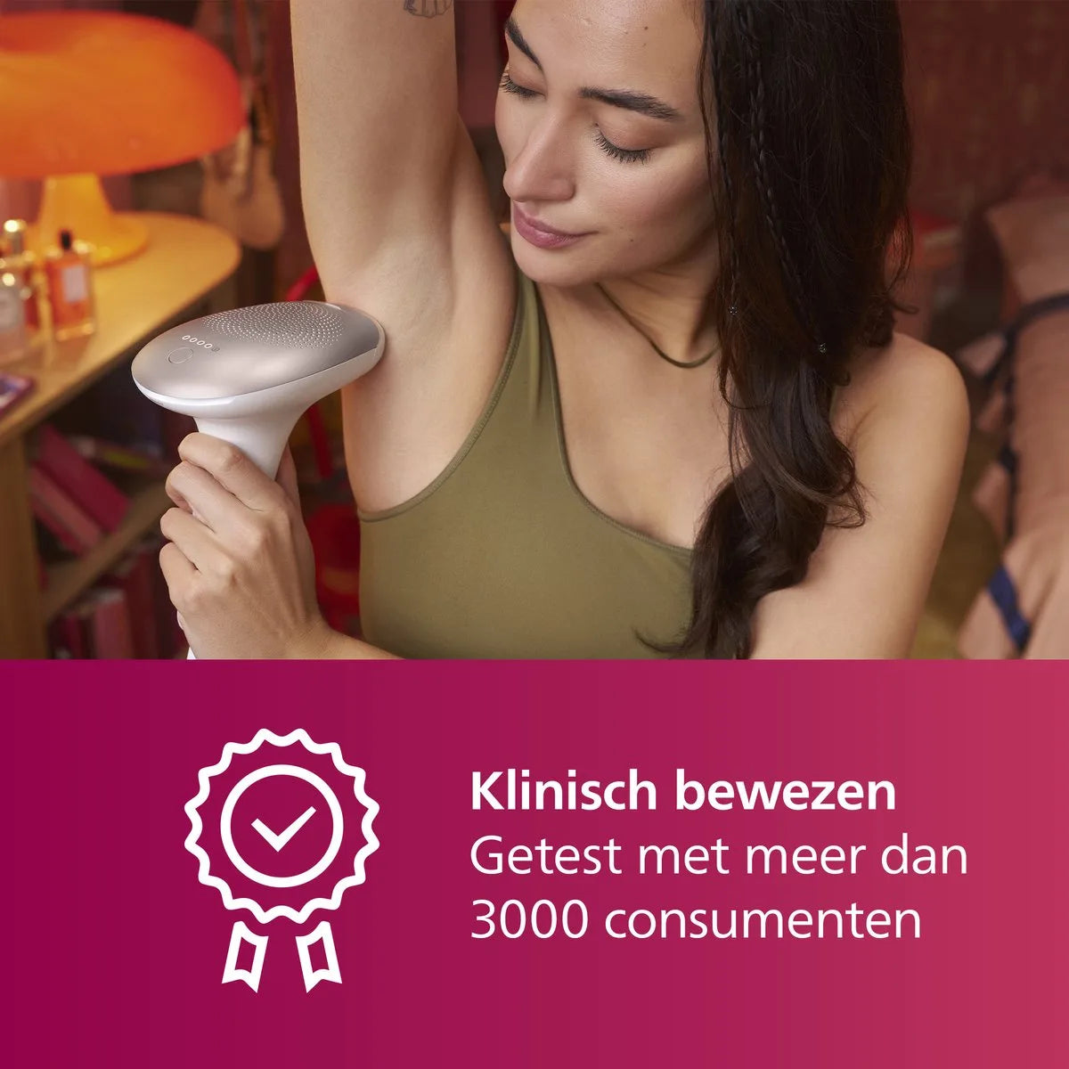 Philips Lumea IPL 7000 series - IPL Ontharingsapparaat - 3 opzetstukken met trimmer - BRI923/00