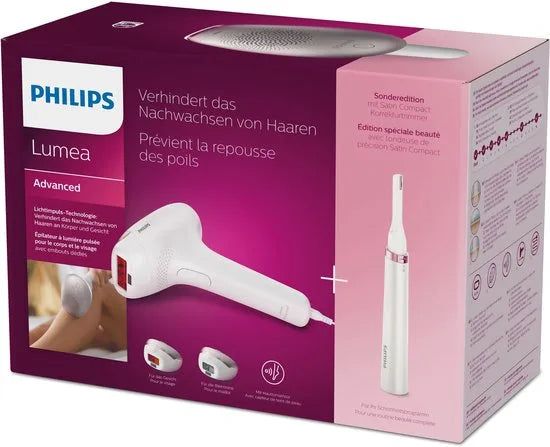 Philips Lumea IPL 7000 series - IPL Ontharingsapparaat - 3 opzetstukken met trimmer - BRI923/00