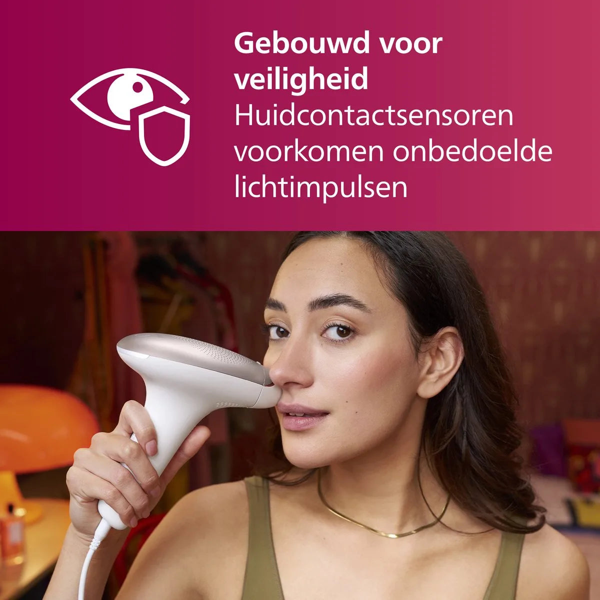 Philips Lumea IPL 7000 series - IPL Ontharingsapparaat - 3 opzetstukken met trimmer - BRI923/00
