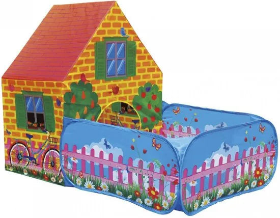 POP-UP SPEELHUIS MET BALLENBAD (ZONDER BALLEN) 150 X 90 X 110CM