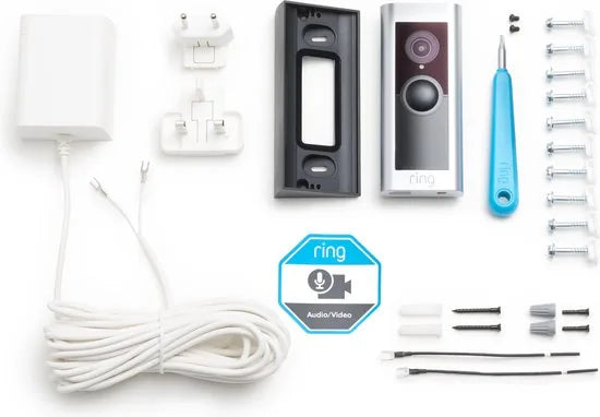 Ring Wired Video Doorbell Pro Plug-In - Slimme deurbel - 1536p HD-video - 3D-bewegingsdetectie (voorheen Video Doorbell Pro 2)