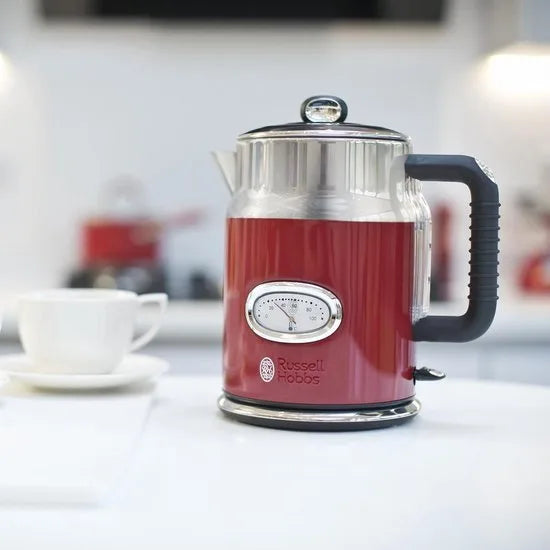 Russell Hobbs 21670-70 Retro Ribbon Red Waterkoker - Rood