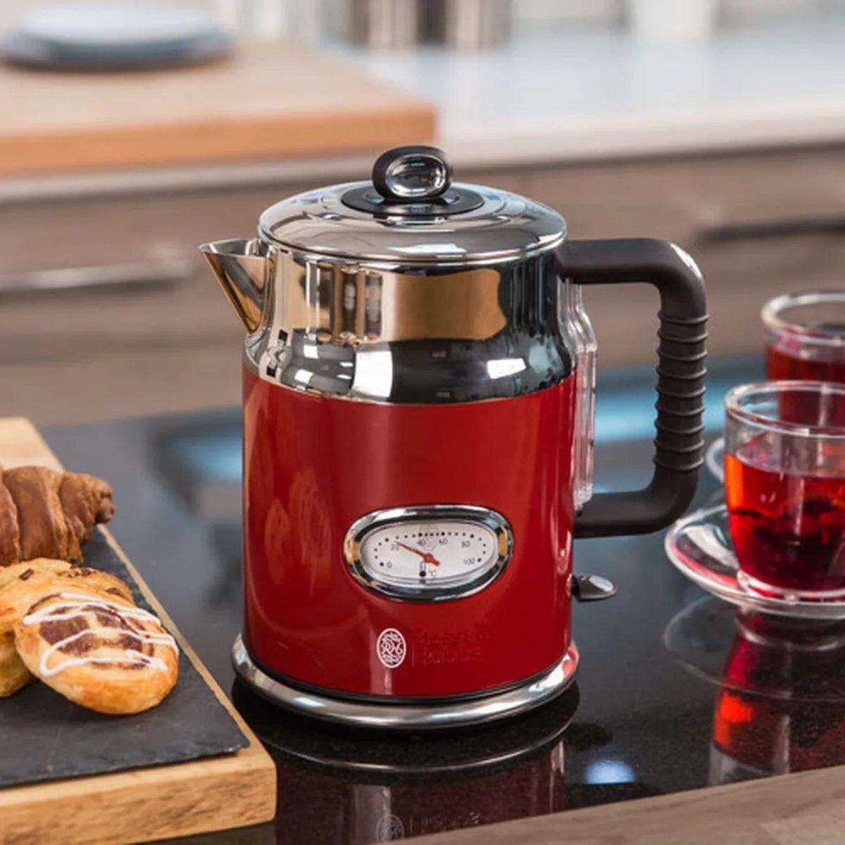 Russell Hobbs 21670-70 Retro Ribbon Red Waterkoker - Rood