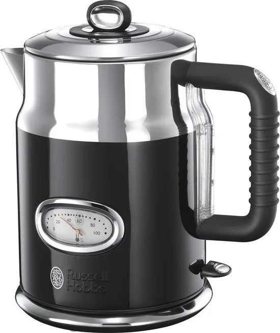Russell Hobbs 21671-70 Retro Classic Noir Waterkoker - Zwart