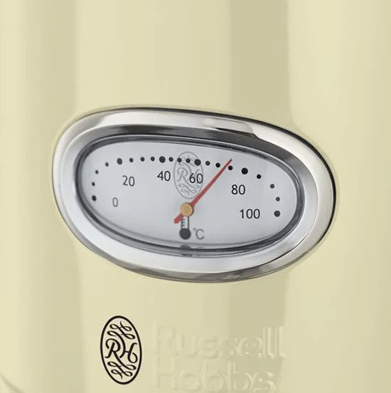 Russell Hobbs 21672-70 Retro Vintage Cream Waterkoker - Crème