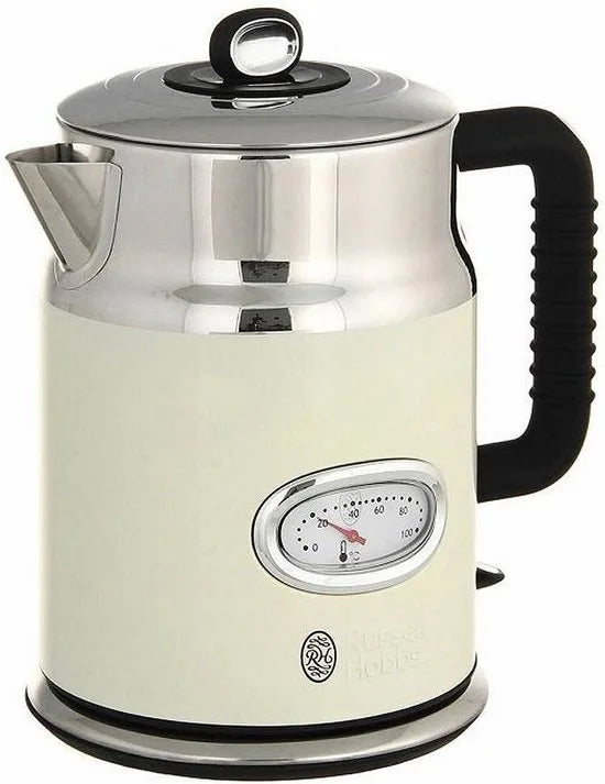 Russell Hobbs 21672-70 Retro Vintage Cream Waterkoker - Crème