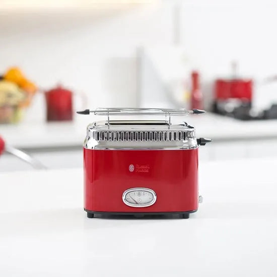 Russell Hobbs 21680-56 Retro Ribbon Red Broodrooster - Rood
